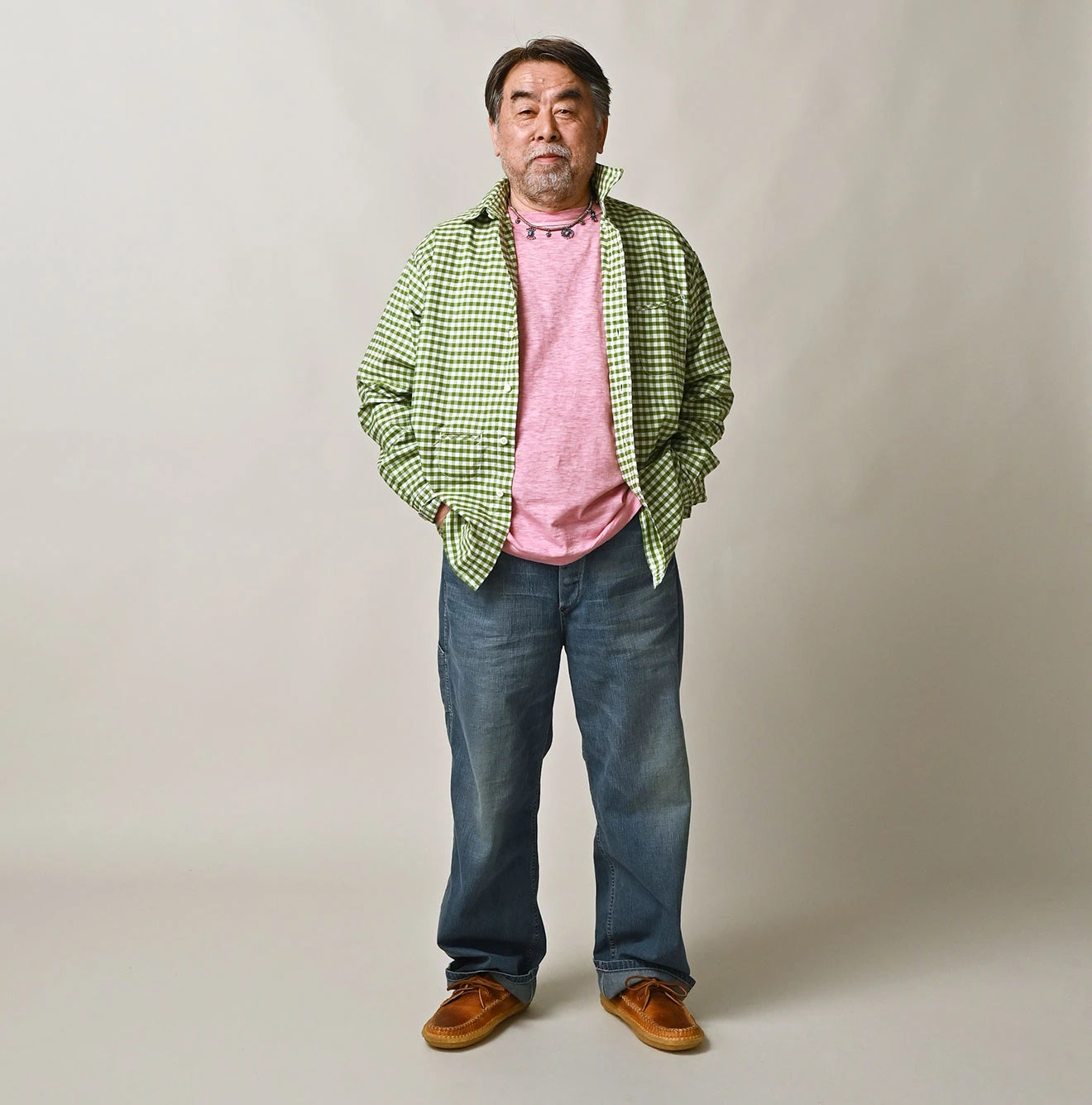 45R Mugihiko Denim 908 Painter Tan - Image 2