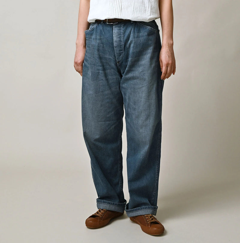 45R Mugihiko Denim 908 Painter Tan - Image 7