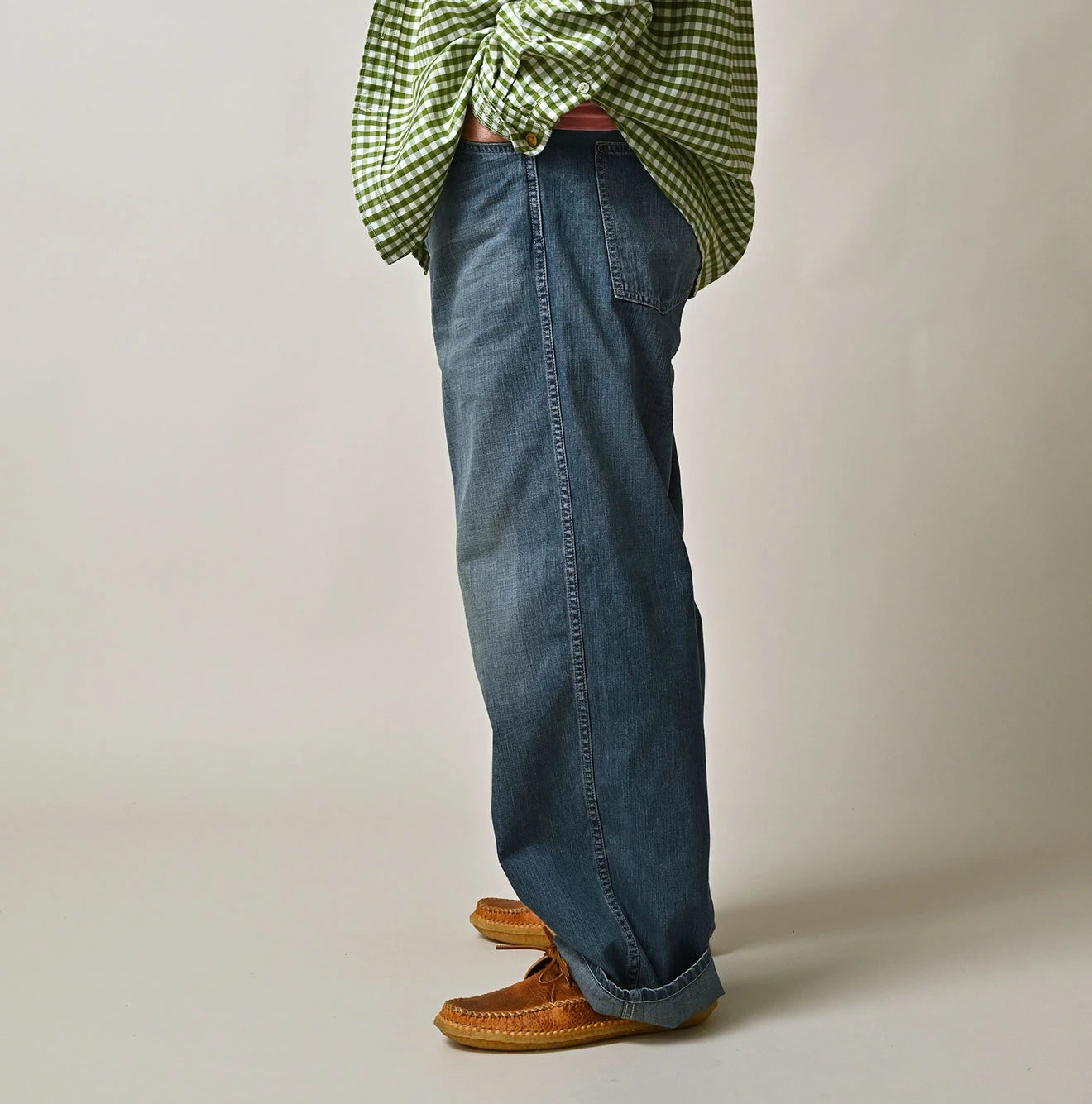 45R Mugihiko Denim 908 Painter Tan - Image 5