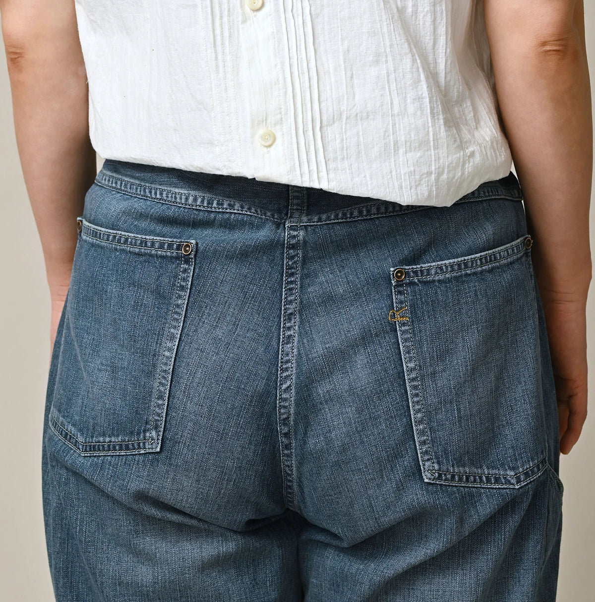 45R Mugihiko Denim 908 Painter Tan