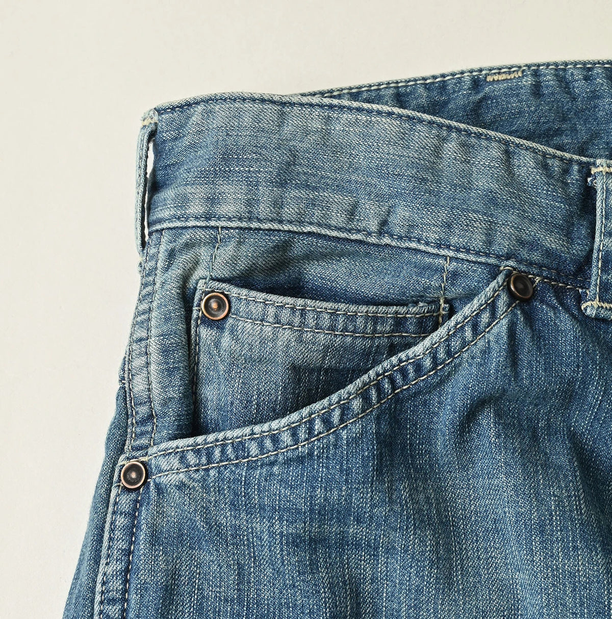 45R Mugihiko Denim 908 Painter Tan