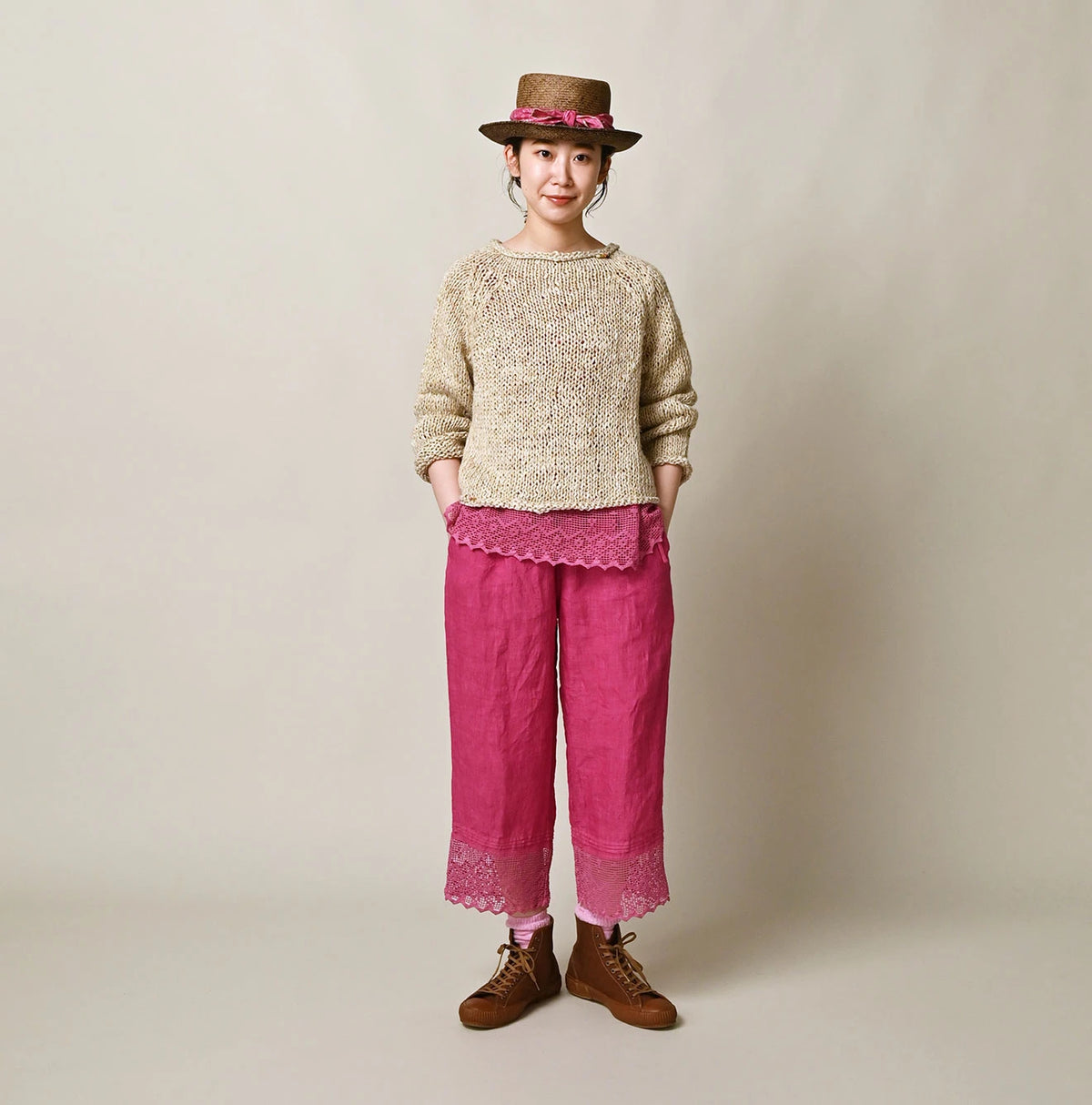 45R Linen Petti Pants (Plant-Based Dye)