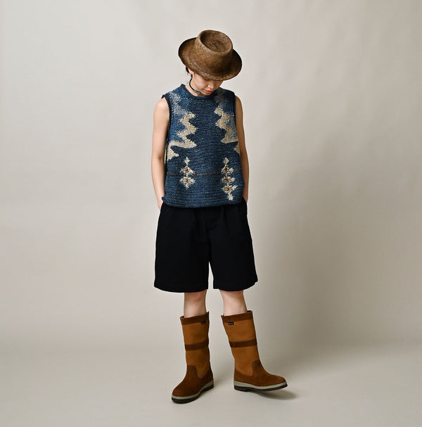 45R Indigo Duck 908 Pegtop Shorts