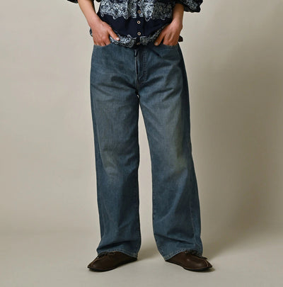 45R Mugihiko Denim Charlotte5 Tan