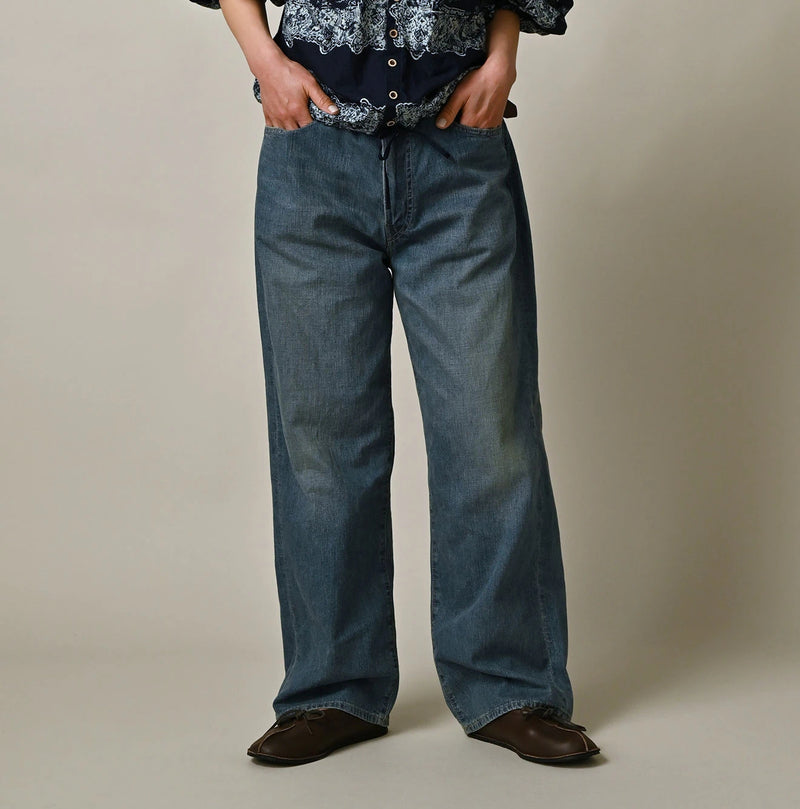 45R Mugihiko Denim Charlotte5 Tan - Image 4