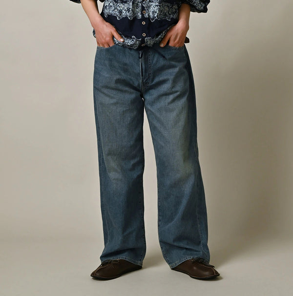 45R Mugihiko Denim Charlotte5 Tan