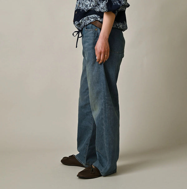 45R Mugihiko Denim Charlotte5 Tan