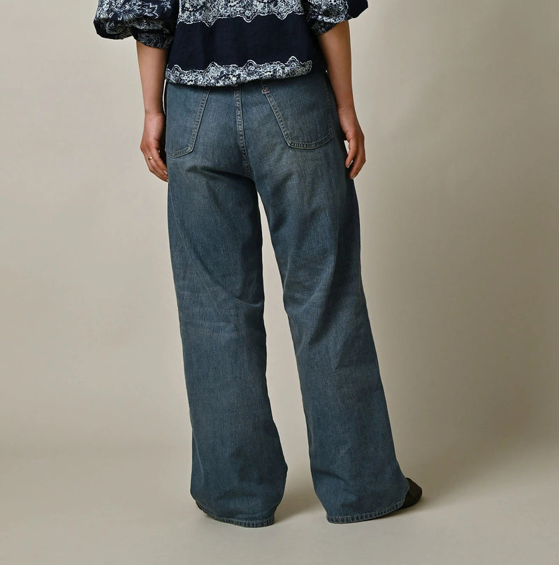 45R Mugihiko Denim Charlotte5 Tan - Image 6