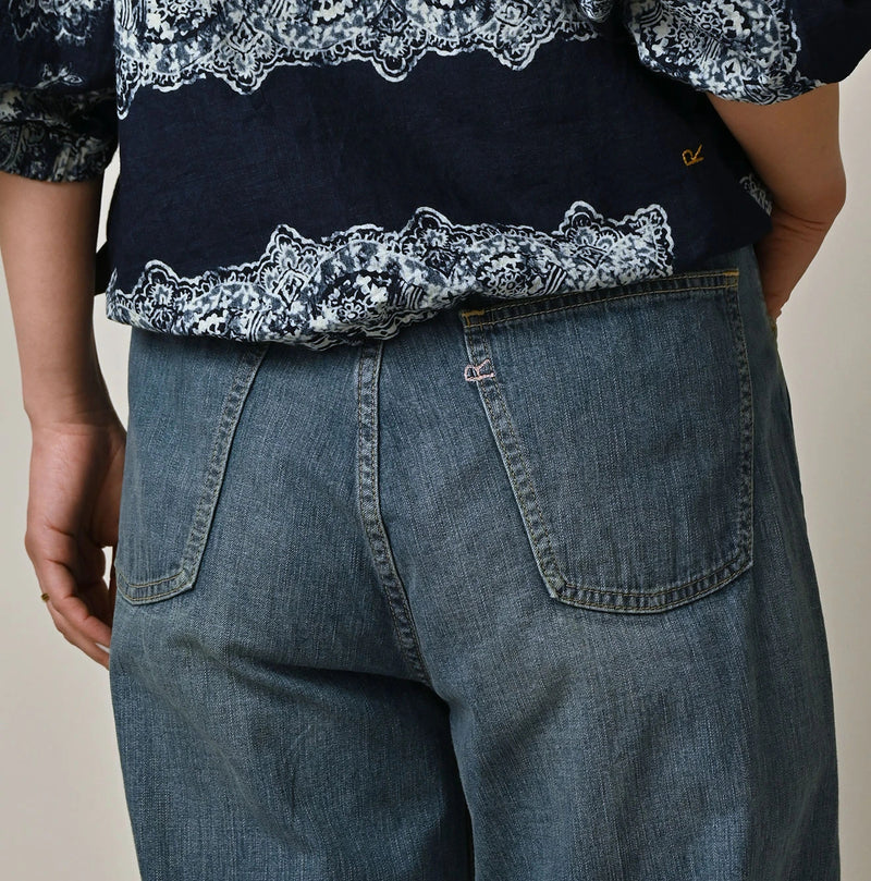 45R Mugihiko Denim Charlotte5 Tan - Image 10