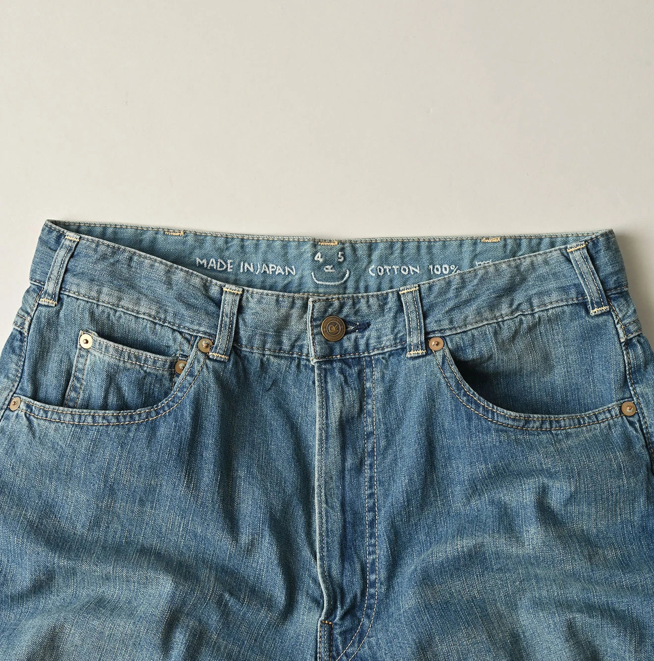 45R Mugihiko Denim Charlotte5 Tan - Image 12