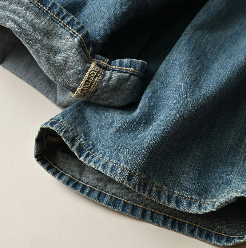 45R Mugihiko Denim Charlotte5 Tan - Image 16