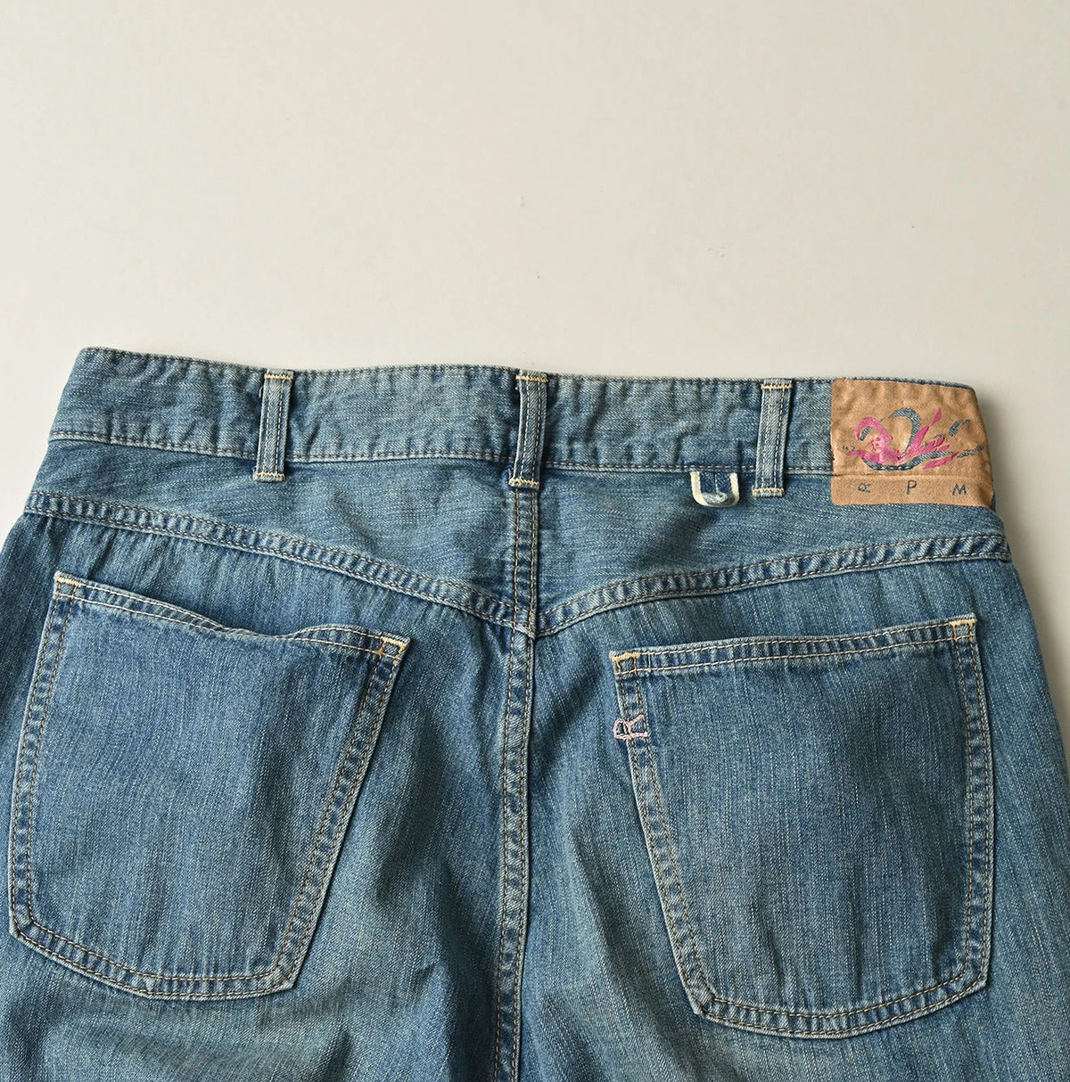 45R Mugihiko Denim Charlotte5 Tan