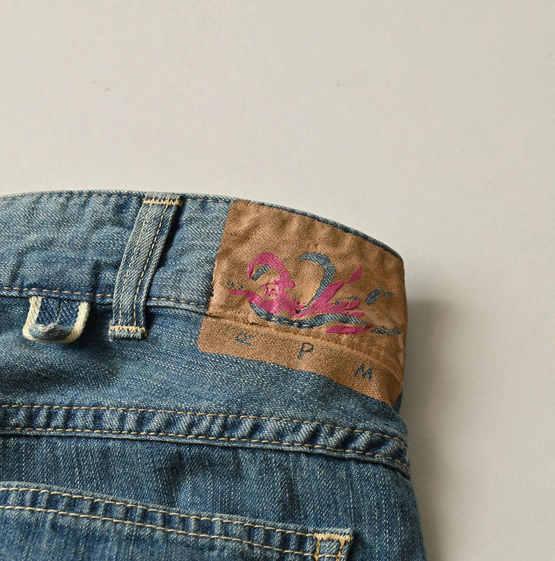 45R Mugihiko Denim Charlotte5 Tan - Image 18