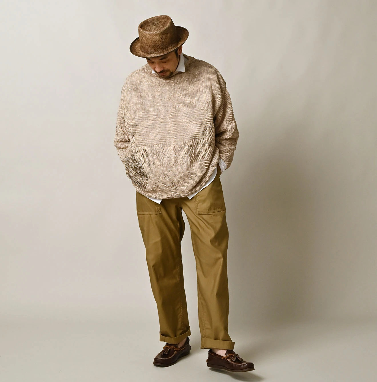 Back Sateen 908 Baker Pants | 45R Official Online Store – 45R GLOBAL