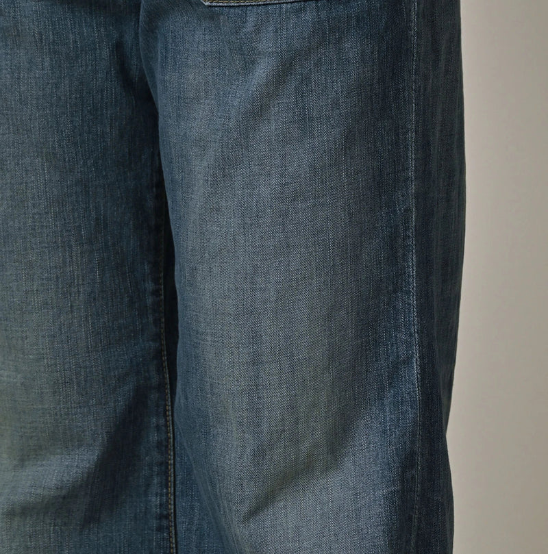 45R Mugihiko Denim Pippe Bachihime Tan - Image 9