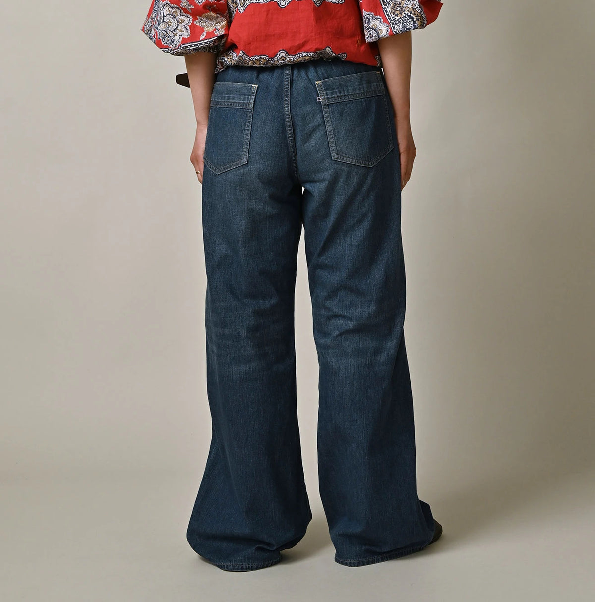 45R Mugihiko Denim Pippe Bachihime Zyu