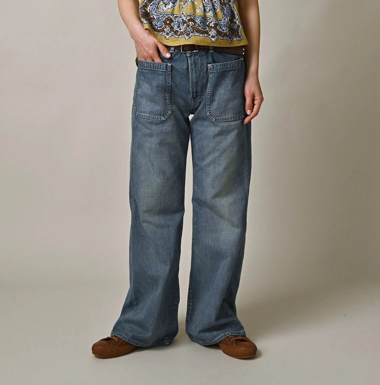 45R Mugihiko Denim Pippe Bachihime Sei - Image 4