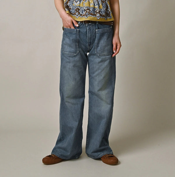 45R Mugihiko Denim Pippe Bachihime Sei