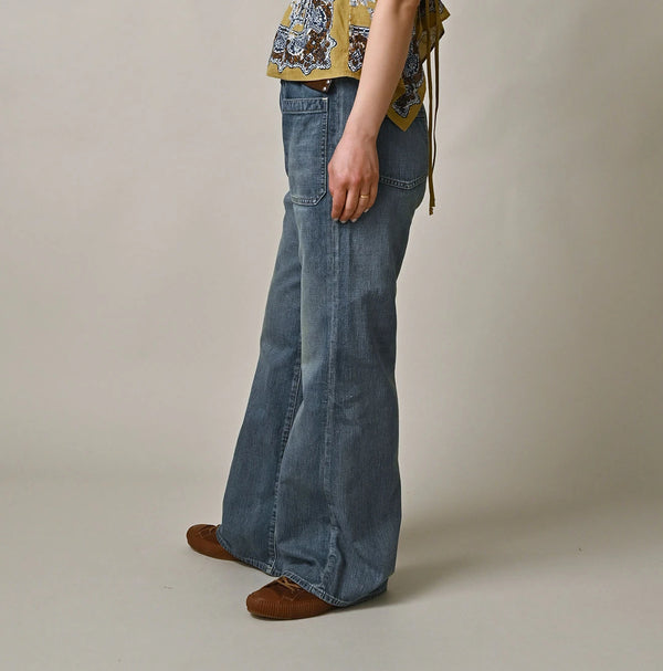 45R Mugihiko Denim Pippe Bachihime Sei