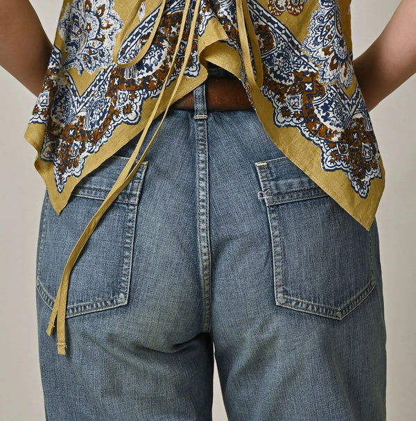 45R Mugihiko Denim Pippe Bachihime Sei