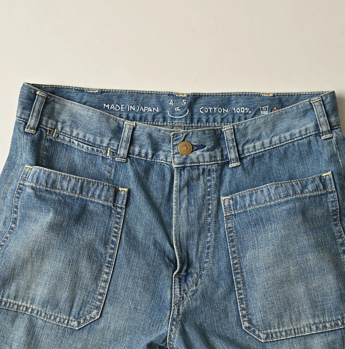 45R Mugihiko Denim Pippe Bachihime Sei