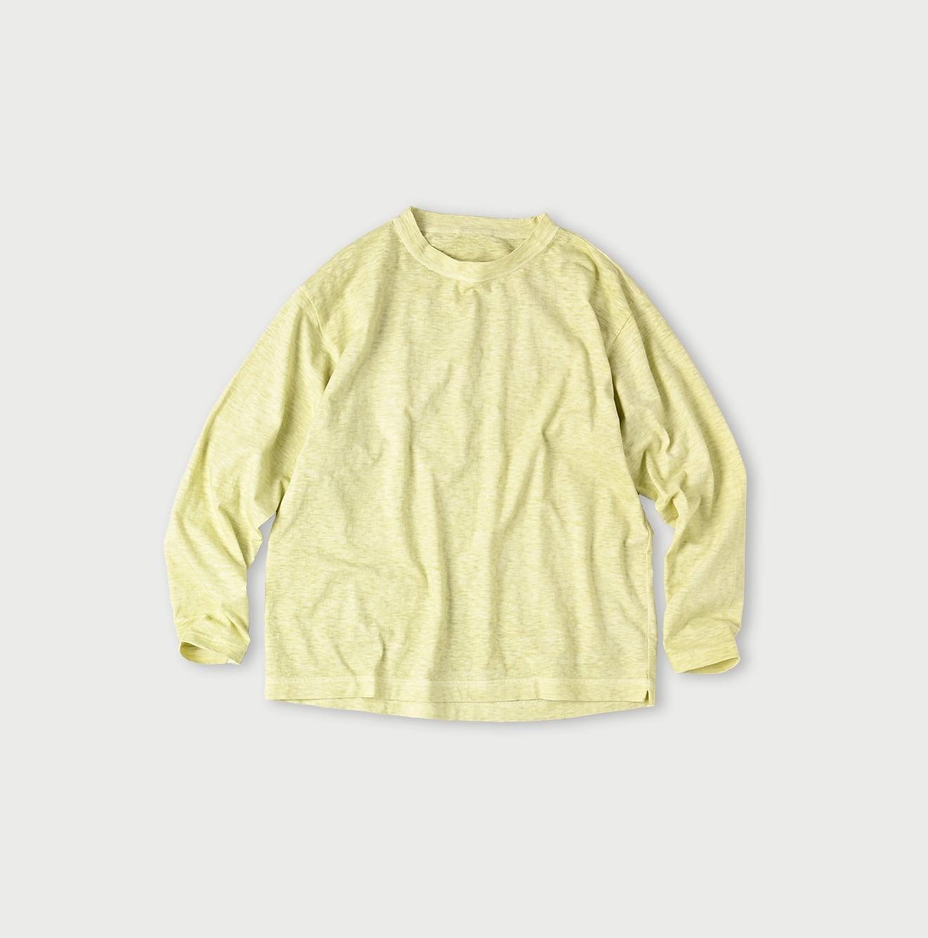 Botanical Dyed Ocean 908 Long Sleeve T-shirt – 45R GLOBAL