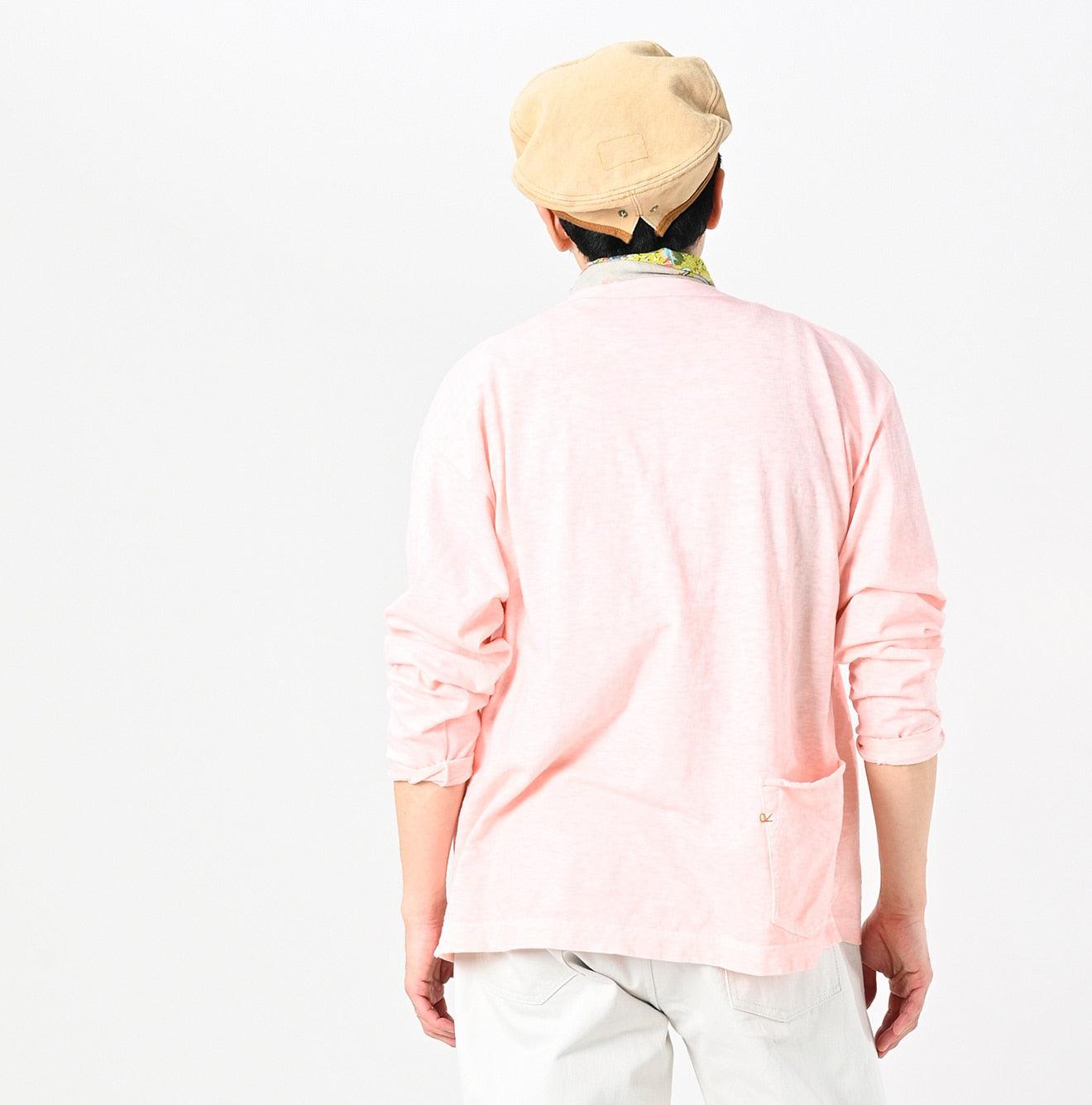 Botanical Dyed Ocean 908 Long Sleeve T-shirt – 45R GLOBAL