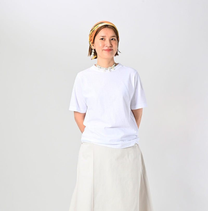 45 Star 908 Short Sleeve T-shirt (White) - 45R by 45rpm studio - Image 4