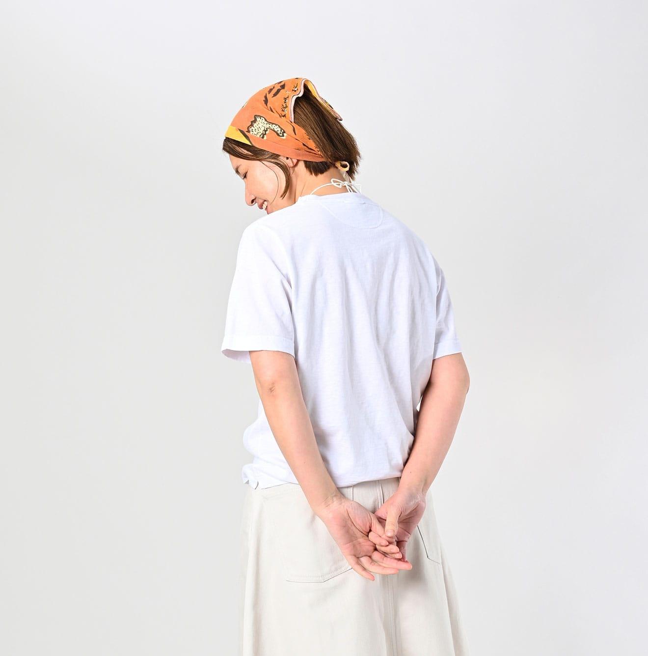 45 Star 908 Short Sleeve T-shirt (White) - 45R by 45rpm studio - Image 6