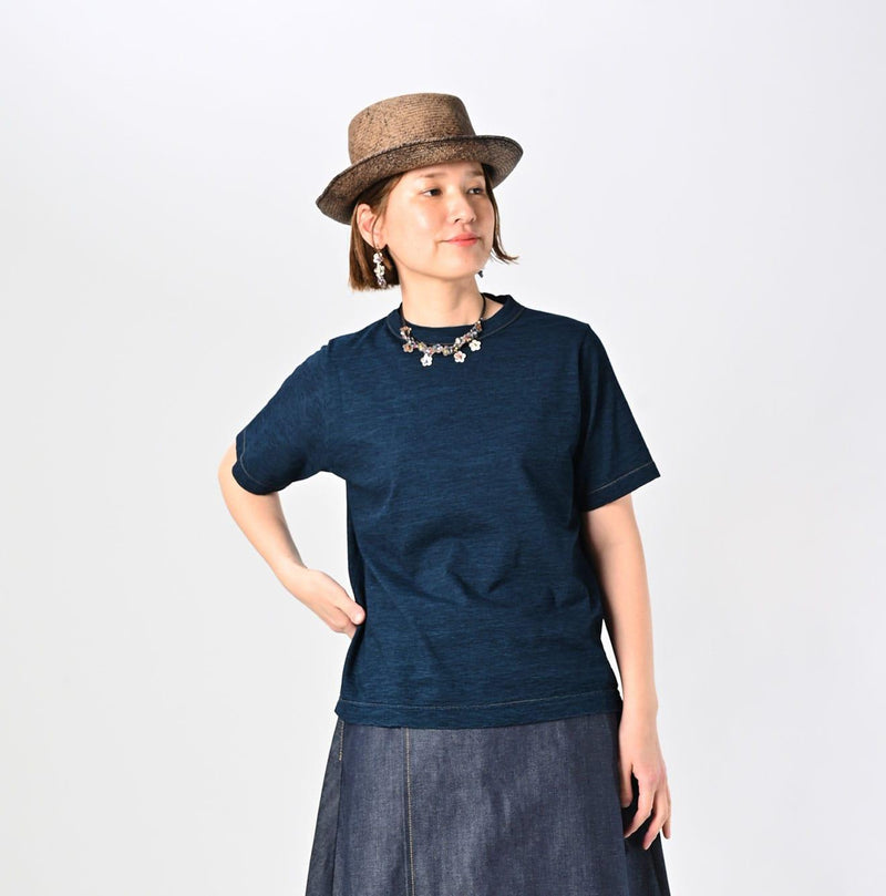 Indigo 45 Star 908 Short Sleeve T-shirt - 45R by 45rpm studio - Image 4