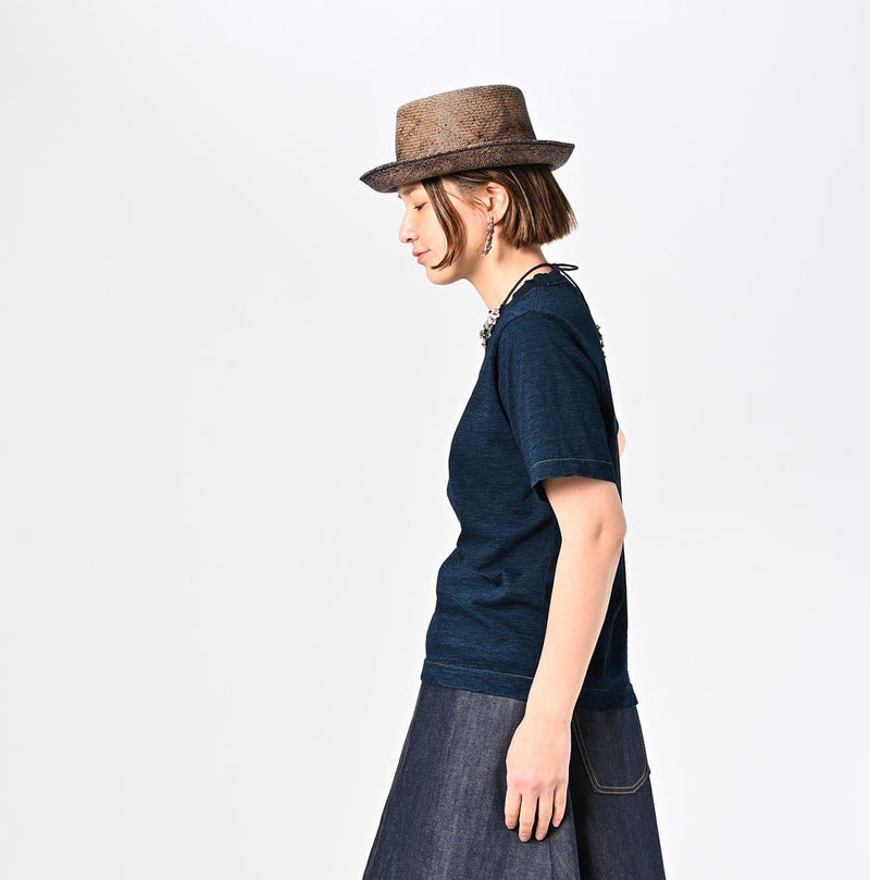 Indigo 45 Star 908 Short Sleeve T-shirt - 45R by 45rpm studio - Image 5