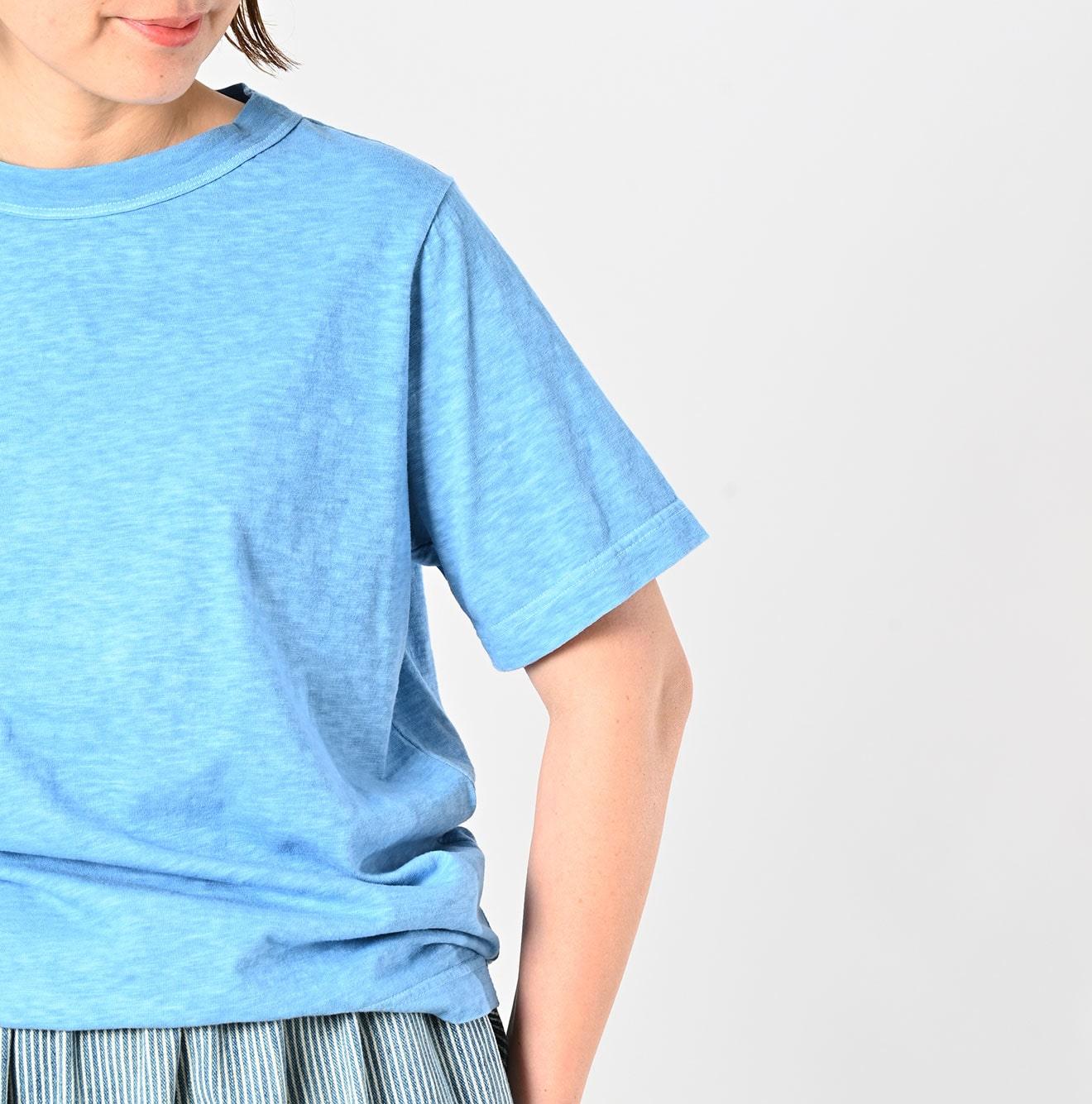 Botanical Dyed 45 Star 908 Short Sleeve T-shirt - 45R by 45rpm studio - Image 19