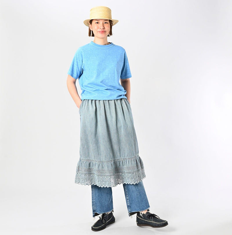 Botanical Dyed 45 Star 908 Short Sleeve T-shirt - 45R by 45rpm studio - Image 10