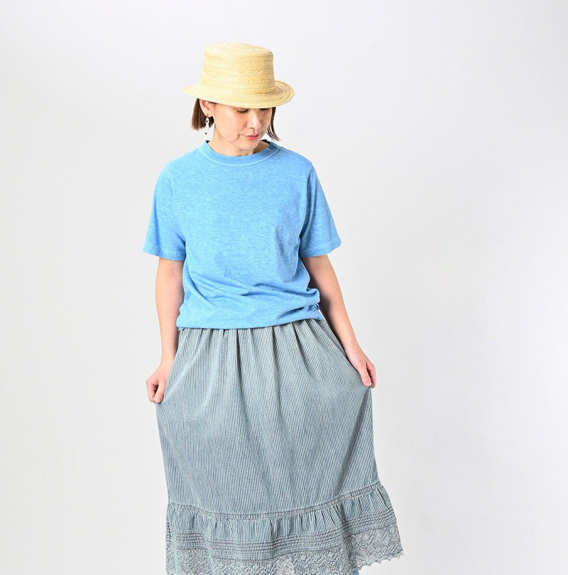 Botanical Dyed 45 Star 908 Short Sleeve T-shirt - 45R by 45rpm studio - Image 12