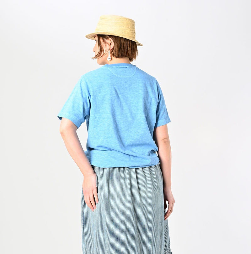 Botanical Dyed 45 Star 908 Short Sleeve T-shirt - 45R by 45rpm studio - Image 14