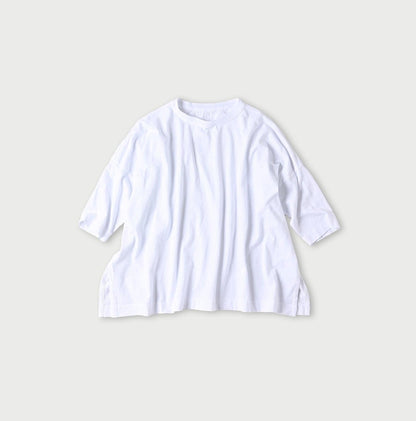 Big Slit T-shirt (White) - 45R by 45rpm studio