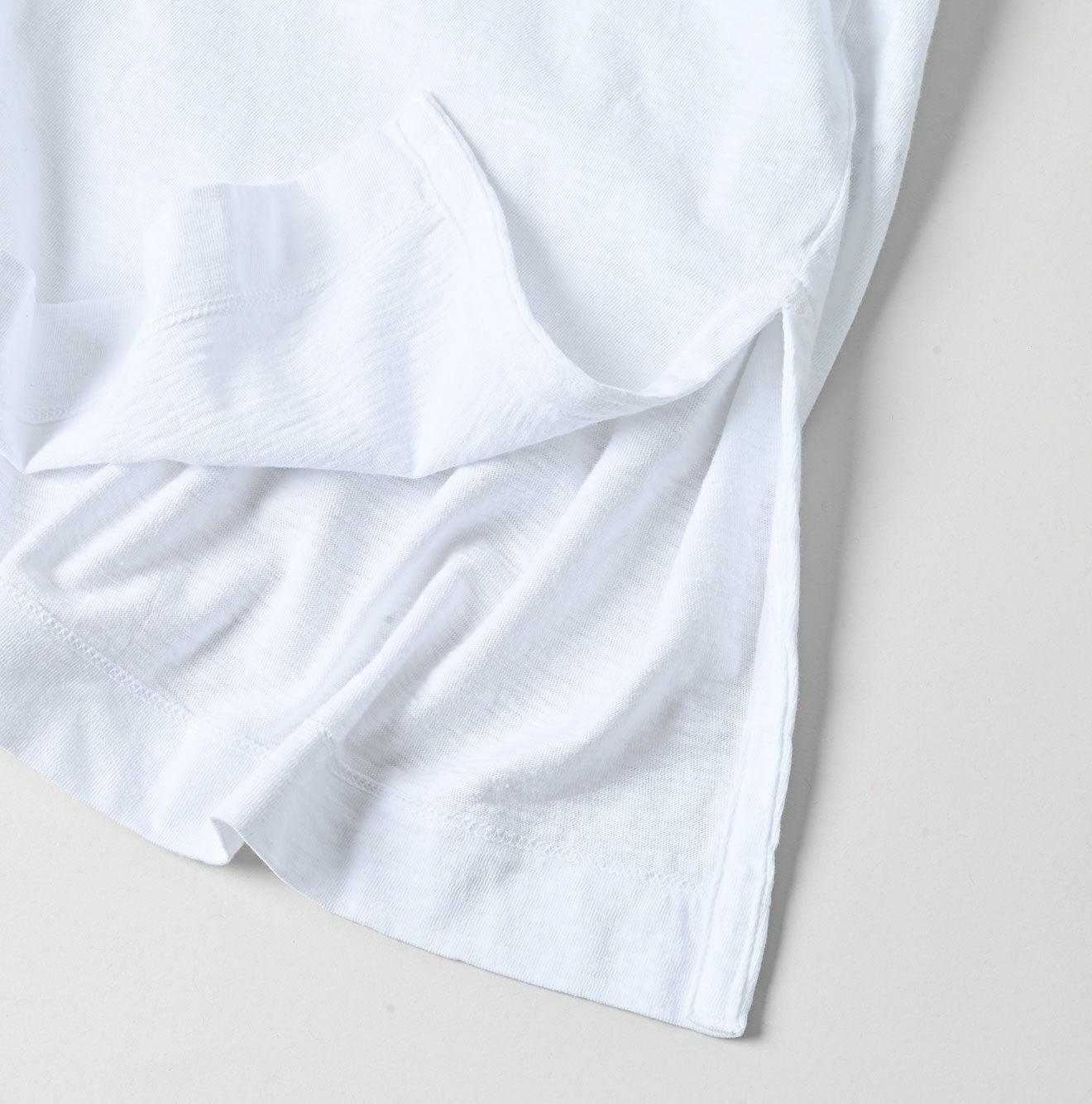 Big Slit T-shirt (White) - 45R by 45rpm studio