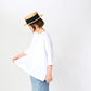 Big Slit T-shirt (White) - 45R by 45rpm studio