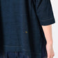 Indigo Big Slit T-shirt - 45R by 45rpm studio