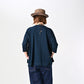 Indigo Big Slit T-shirt - 45R by 45rpm studio