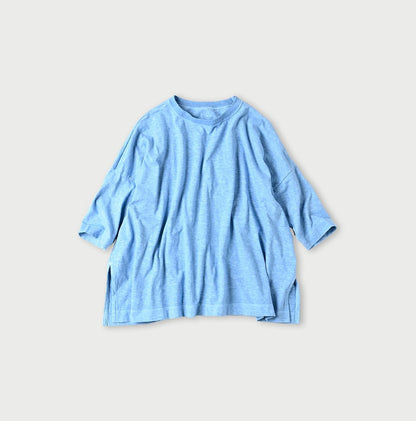 Botanical Dyed Big Slit T-shirt - 45R by 45rpm studio