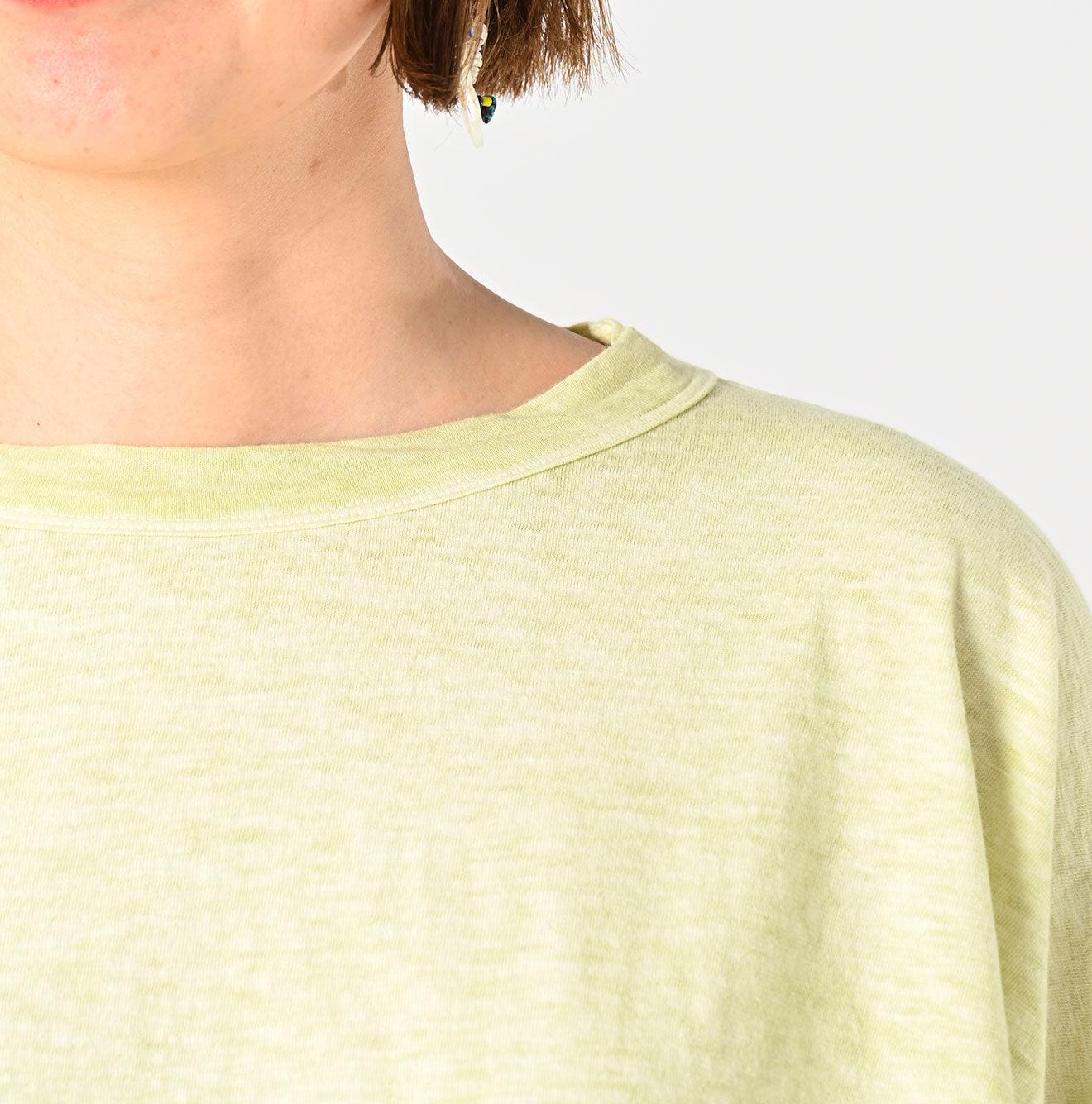 Botanical Dyed Big Slit T-shirt – 45R GLOBAL
