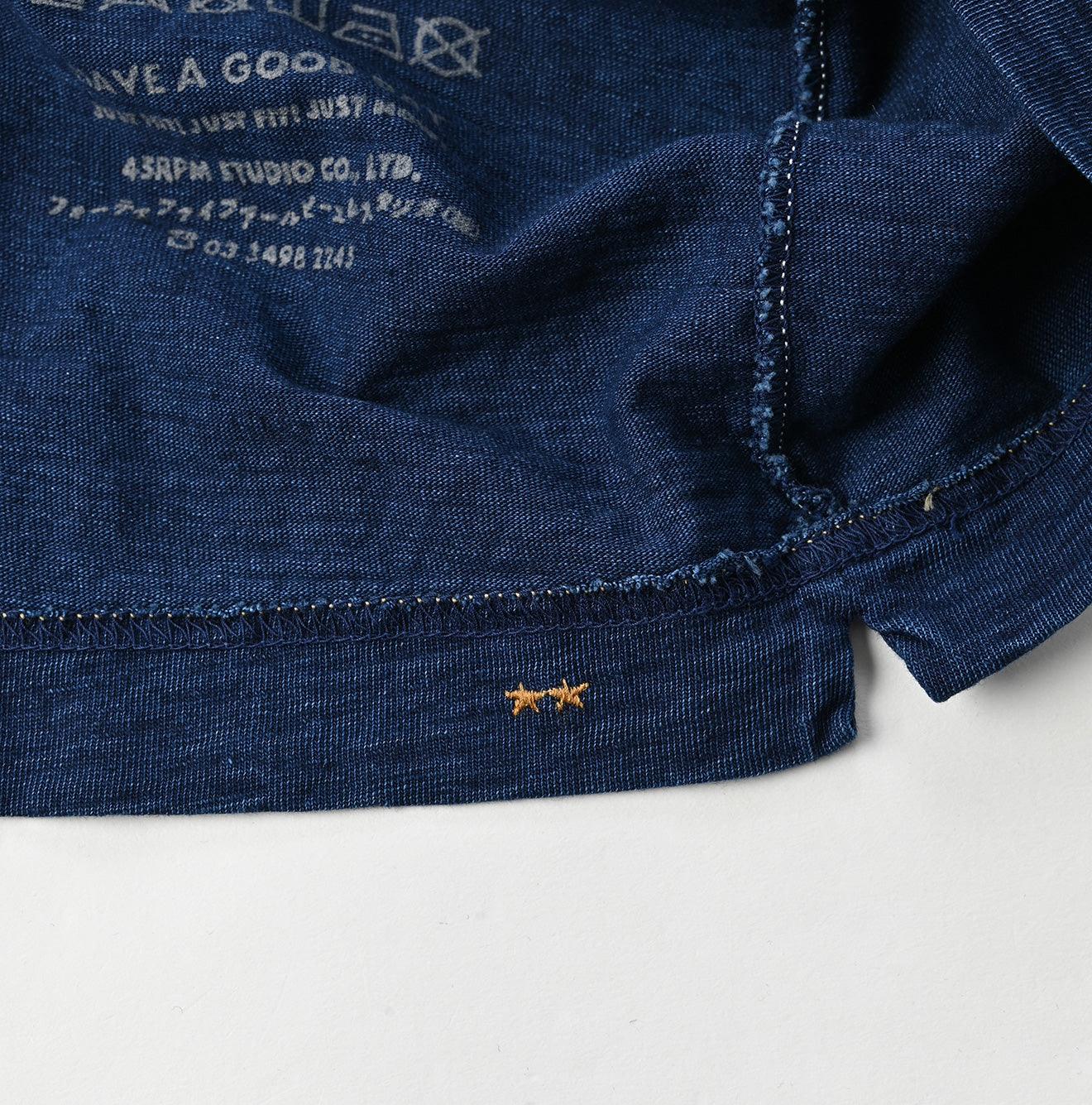Indigo 45 Star 908 Long Sleeve T-shirt - 45R by 45rpm studio - Image 16