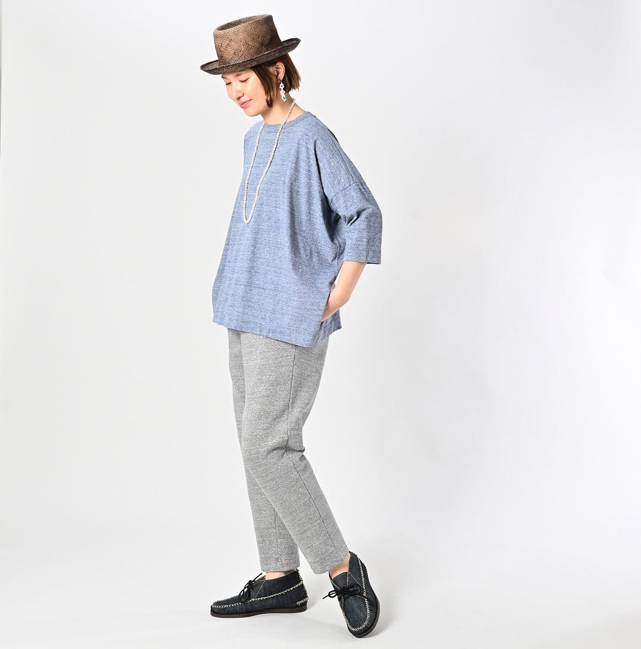 Big Slit T-shirt (Top-dyed yarn) - 45R by 45rpm studio