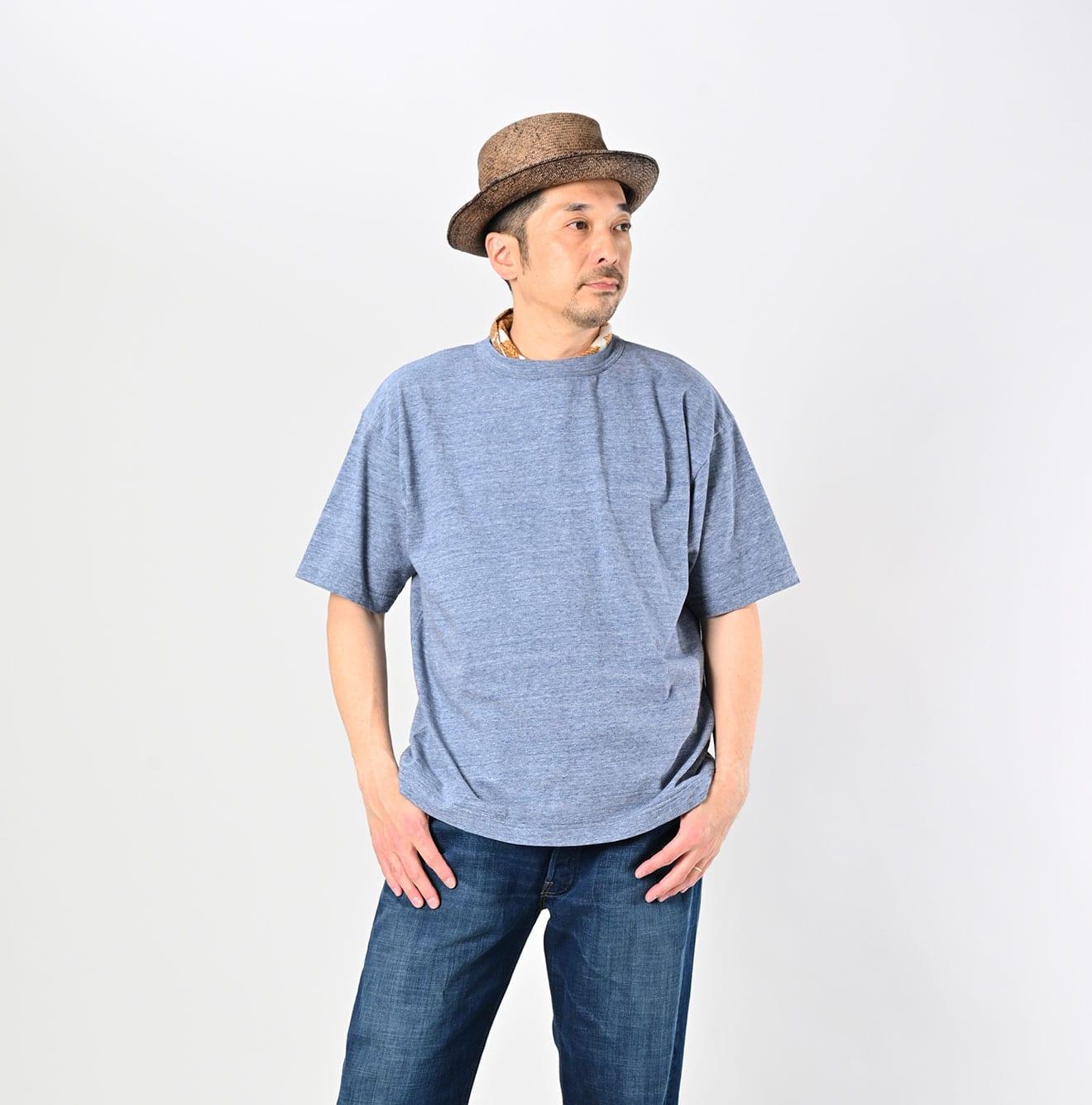 45 Star 908 Short Sleeve T-shirt (Top-dyed yarn) - 45R by 45rpm studio