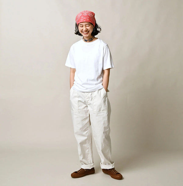 45R 45 Star 908 Short Sleeve T-shirt (White)