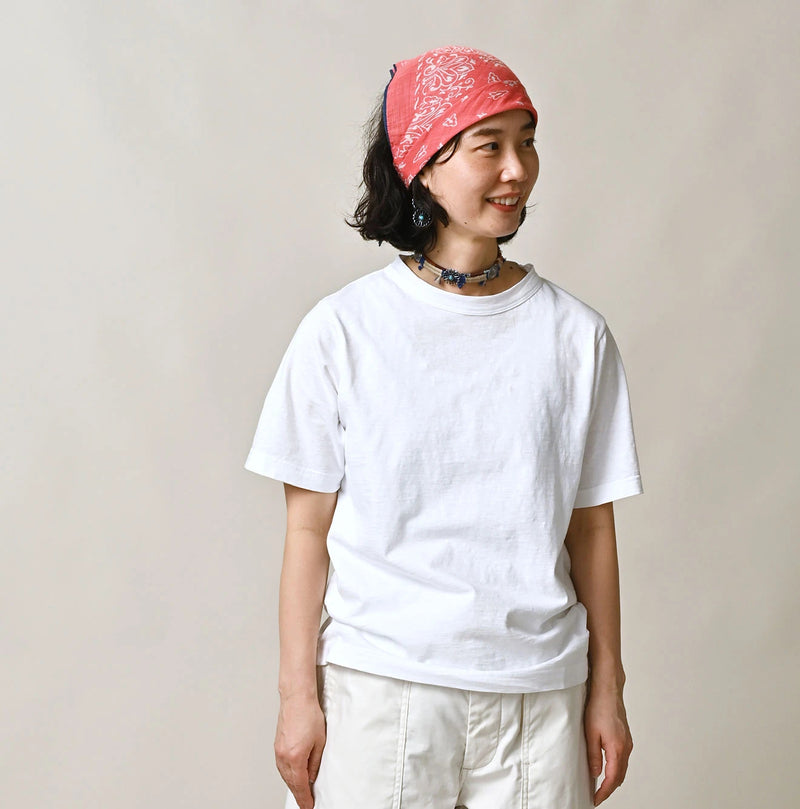 45R 45 Star 908 Short Sleeve T-shirt (White) - Image 7