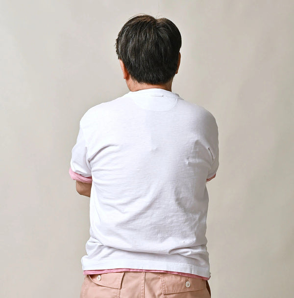 45R 45 Star 908 Short Sleeve T-shirt (White)