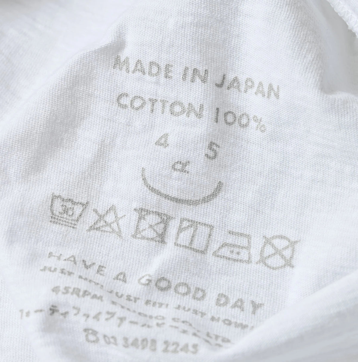 45 Star 908 Short Sleeve T-shirt (White)