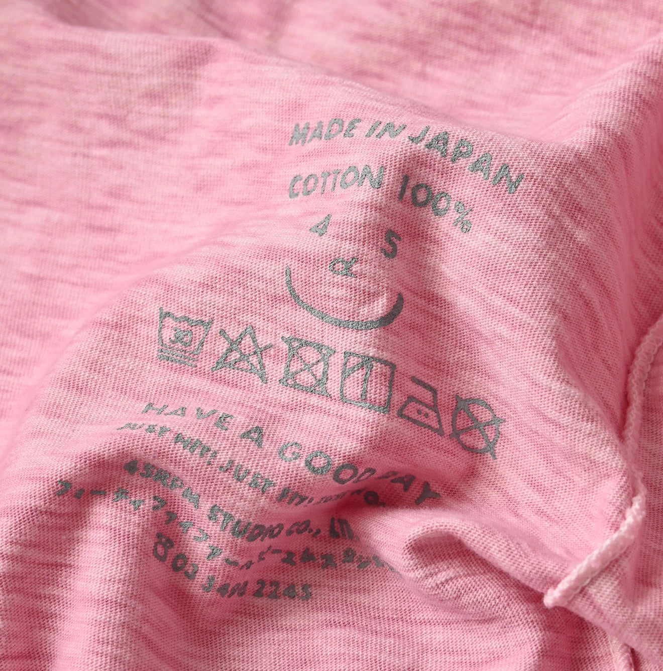 45R 45 Star 908 Short Sleeve T-shirt (Plant-Based Dye)